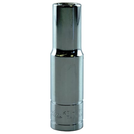 K-Tool International 3/8" Drive, 6mm Metric Socket, 6 Points KTI-27206